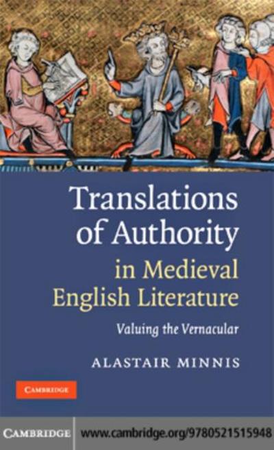 Translations of Authority in Medieval English Literature