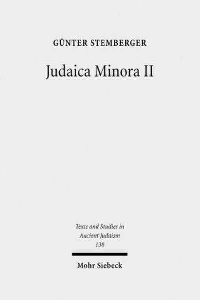 Judaica Minora. Tl.2