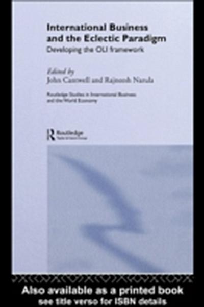 International Business and the Eclectic Paradigm