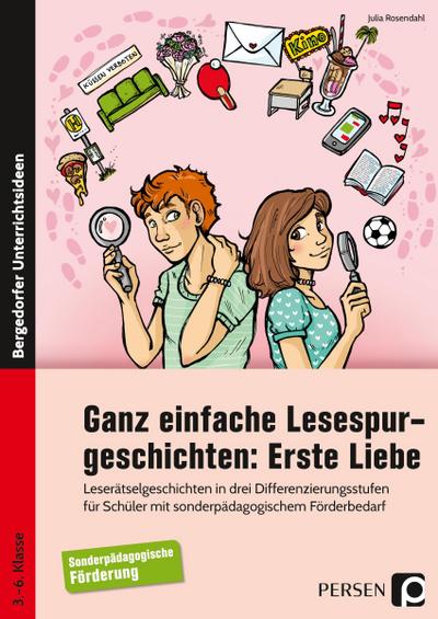Ganz einfache Lesespurgeschichten: Erste Liebe