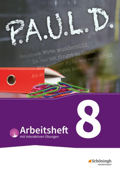 P.A.U.L. D. (Paul) 8. Arbeitsheft  mit interaktiven Übungen. Für Gymnasien und Gesamtschulen - Bisherige Ausgabe