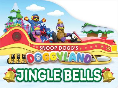 Snoop Dogg’s Doggyland: Jingle Bells (a Snoop Dogg Doggyland Shaped Board Book for Kids)