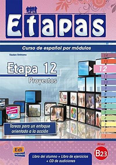 Etapas Proyectos, Libro del alumno + Libro de ejercicios + Audio-CD