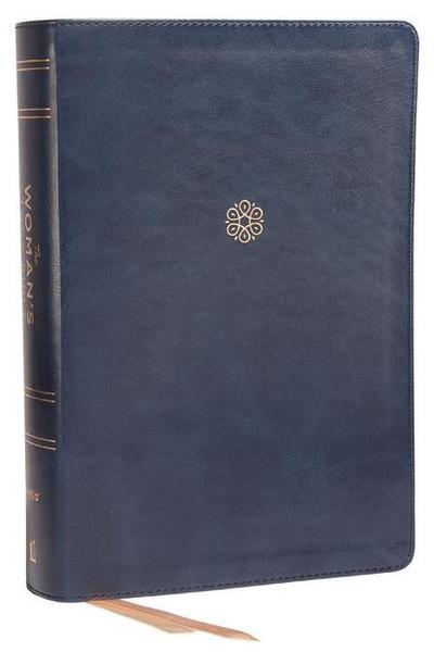 Niv, the Woman’s Study Bible, Leathersoft, Blue, Full-Color, Thumb Indexed