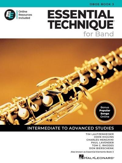Essential Technique for Band - Oboe Book 3 with Online Resources