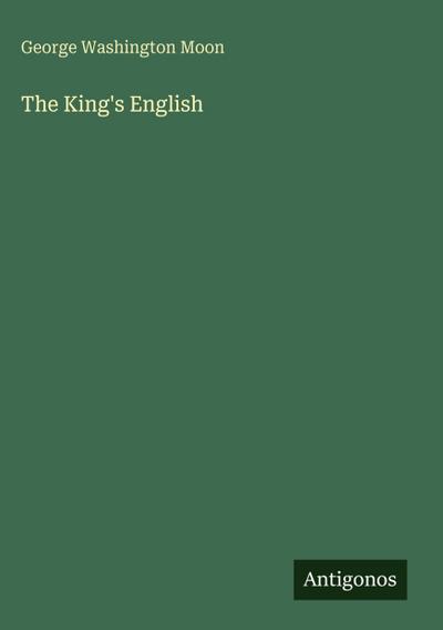 The King’s English