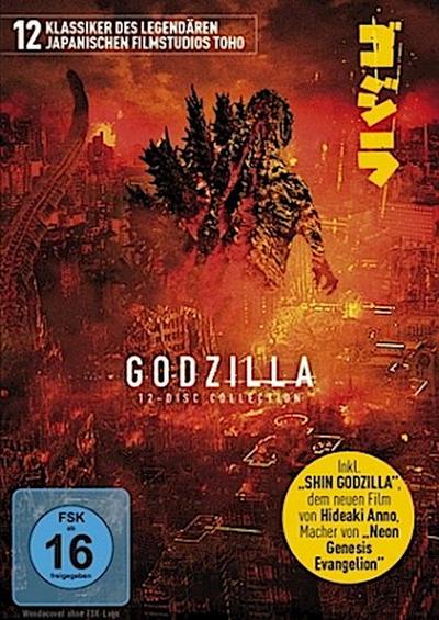 Godzilla Collection, 12 DVD (12-Disc Collection LTD.)
