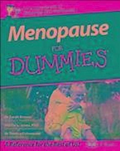 Menopause For Dummies