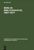 Berlin-Bibliographie, 1967–1977