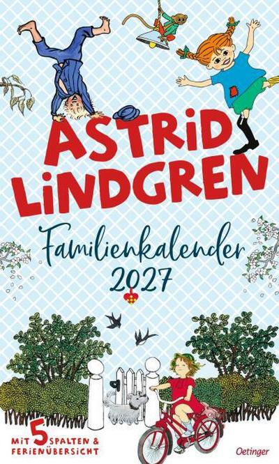 Astrid Lindgren Familienkalender 2027