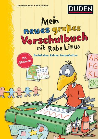 Mein neues großes Vorschulbuch mit Rabe Linus