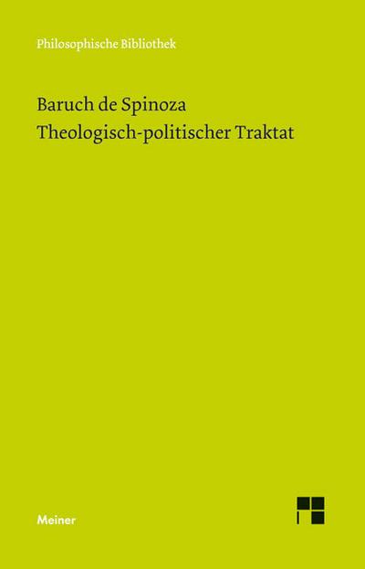 Sämtliche Werke, Bd. 3. Theologisch-politischer Traktat