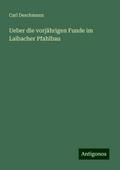 Ueber die vorjährigen Funde im Laibacher Pfahlbau