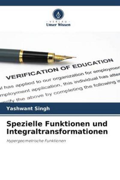 Spezielle Funktionen und Integraltransformationen