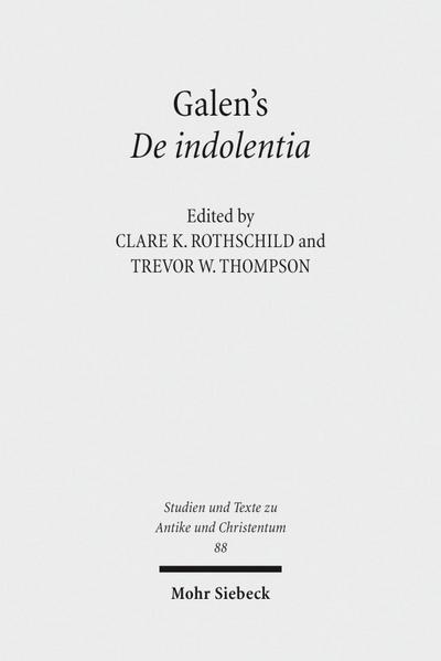 Galen’s De indolentia