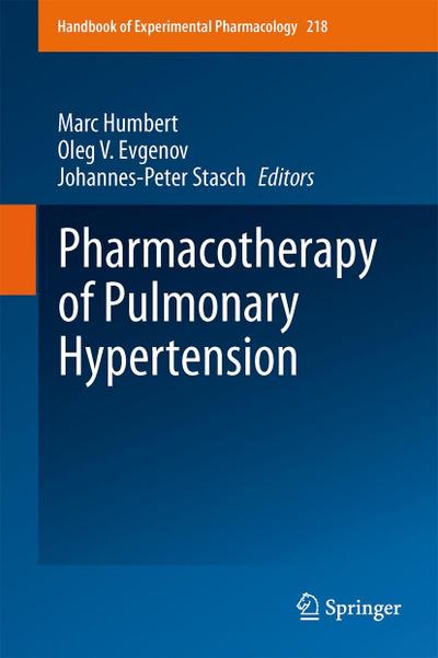 Pharmacotherapy of Pulmonary Hypertension