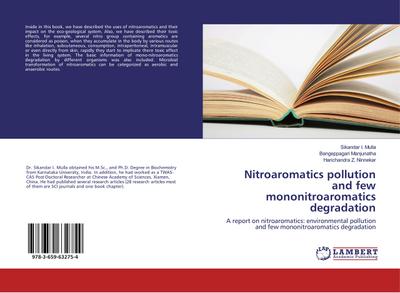 Nitroaromatics pollution and few mononitroaromatics degradation