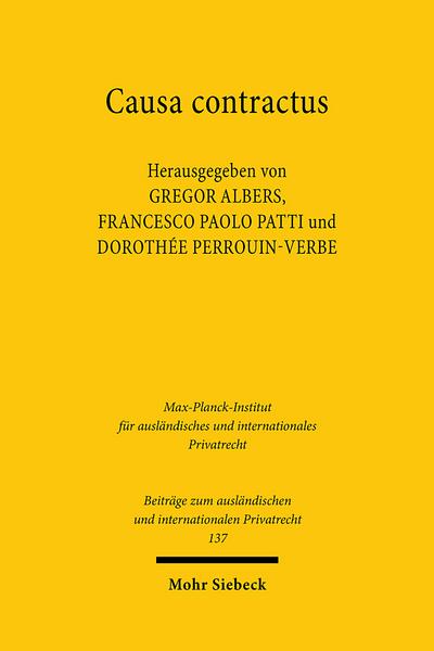 Causa contractus