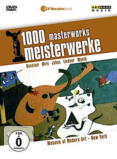 1000 Meisterwerke - Museum of Modern Art, New York, 1 DVD