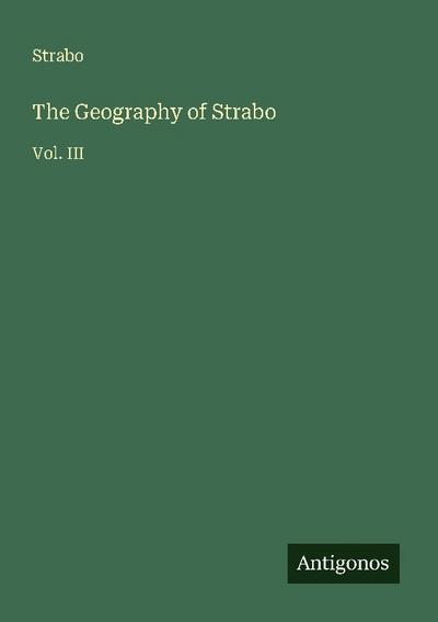 The Geography of Strabo