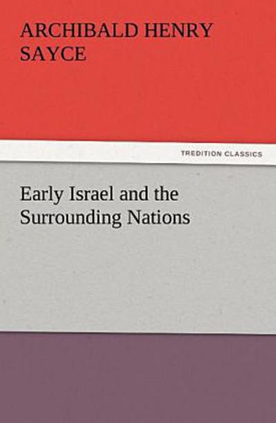 Early Israel and the Surrounding Nations