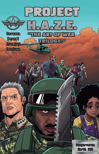 Project H.A.Z.E. "The Art Of War Trilogy - Issues 1-3