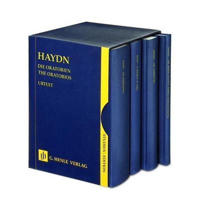 Joseph Haydn - Die Oratorien - 4 Bände im Schuber
