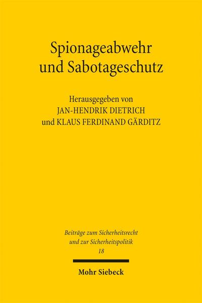 Spionageabwehr und Sabotageschutz