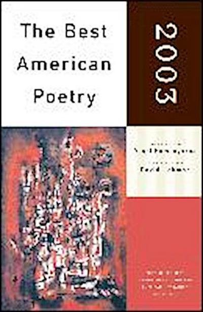 The Best American Poetry 2003