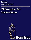 Philosophie des Unbewußten