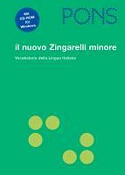 PONS il nuovo Zingarelli Minore: Vocabulario della lingua italiana con CD-Rom - Nicola Zingarelli