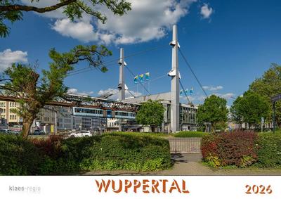 Wuppertal 2026 Bildkalender A4 Spiralbindung