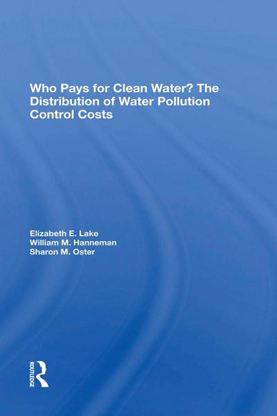 Who Pays For Clean Water?