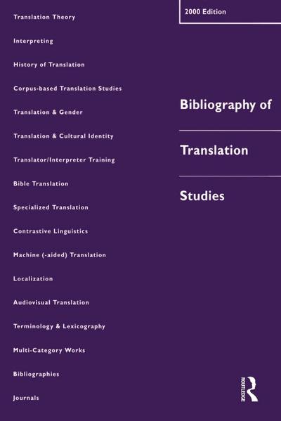 Bibliography of Translation Studies