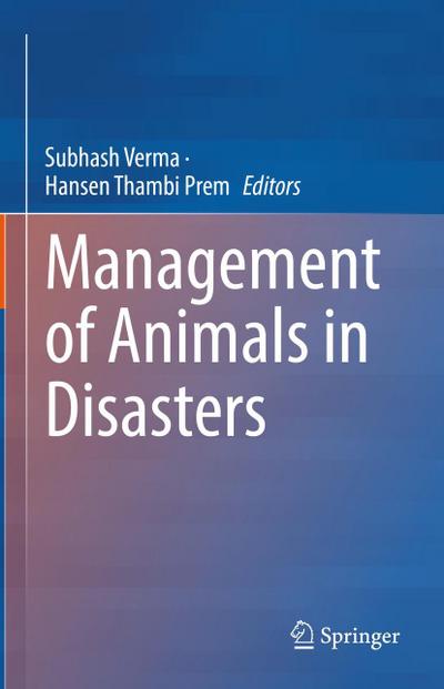 Management of Animals in Disasters