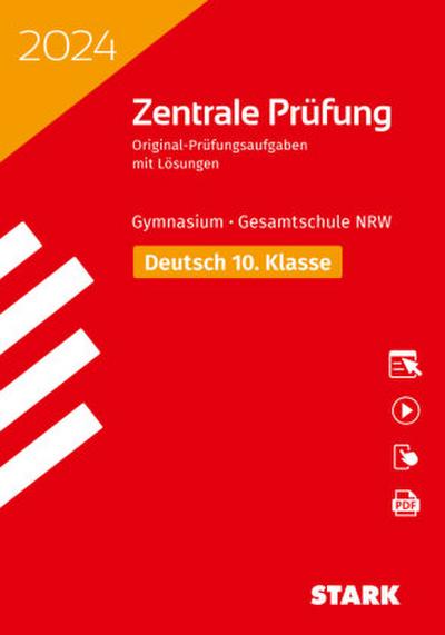 STARK Zentrale Prüfung 2024 - Deutsch 10. Klasse - NRW