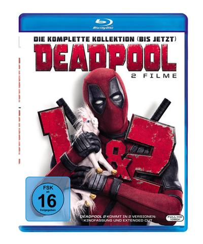 Deadpool 1+2 BLU-RAY Box