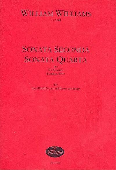 2 Sonatenfür 2 Blockflöten und Bc