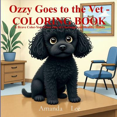 Ozzy Goes to the Vet - COLORING BOOK