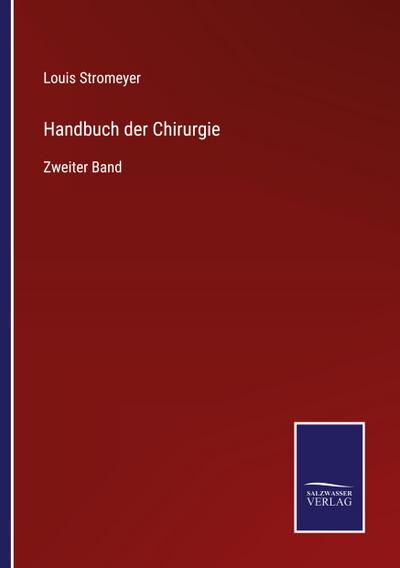 Handbuch der Chirurgie