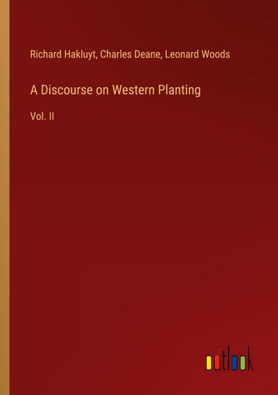A Discourse on Western Planting