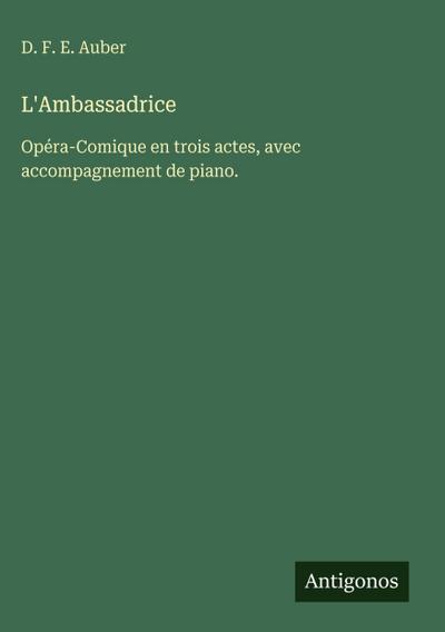 L’Ambassadrice