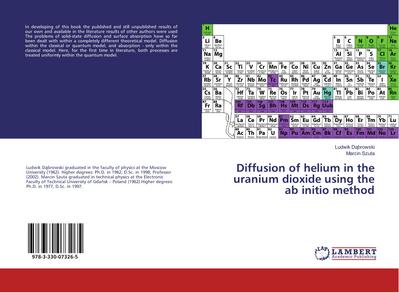 Diffusion of helium in the uranium dioxide using the ab initio method