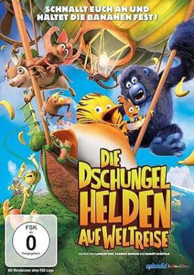 Die Dschungelhelden auf Weltreise, 1 DVD