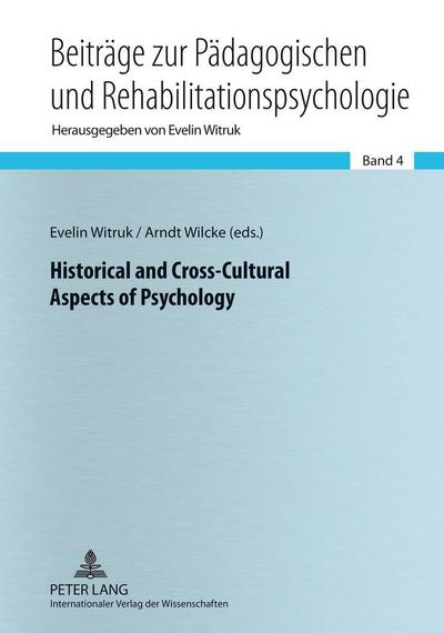 Historical and Cross-Cultural Aspects of Psychology