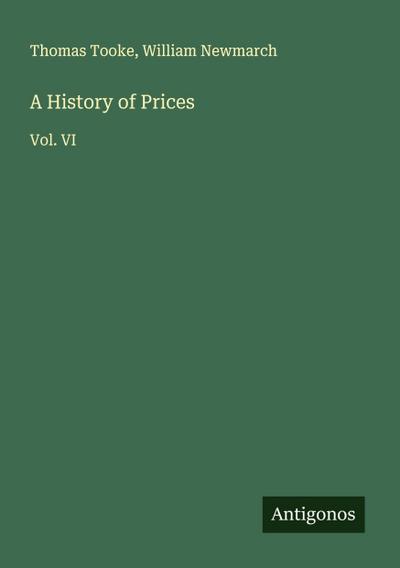 A History of Prices