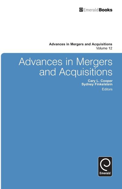 Advances in Mergers and Acquisitions