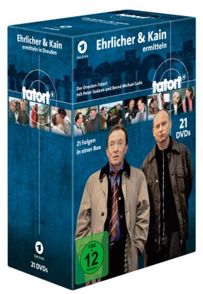 Tatort Dresden - Ehrlicher & Kain ermitteln, 21 DVD (Limited Edition)