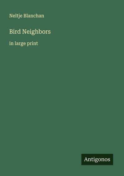Bird Neighbors