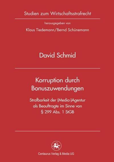 Korruption durch Bonuszuwendungen